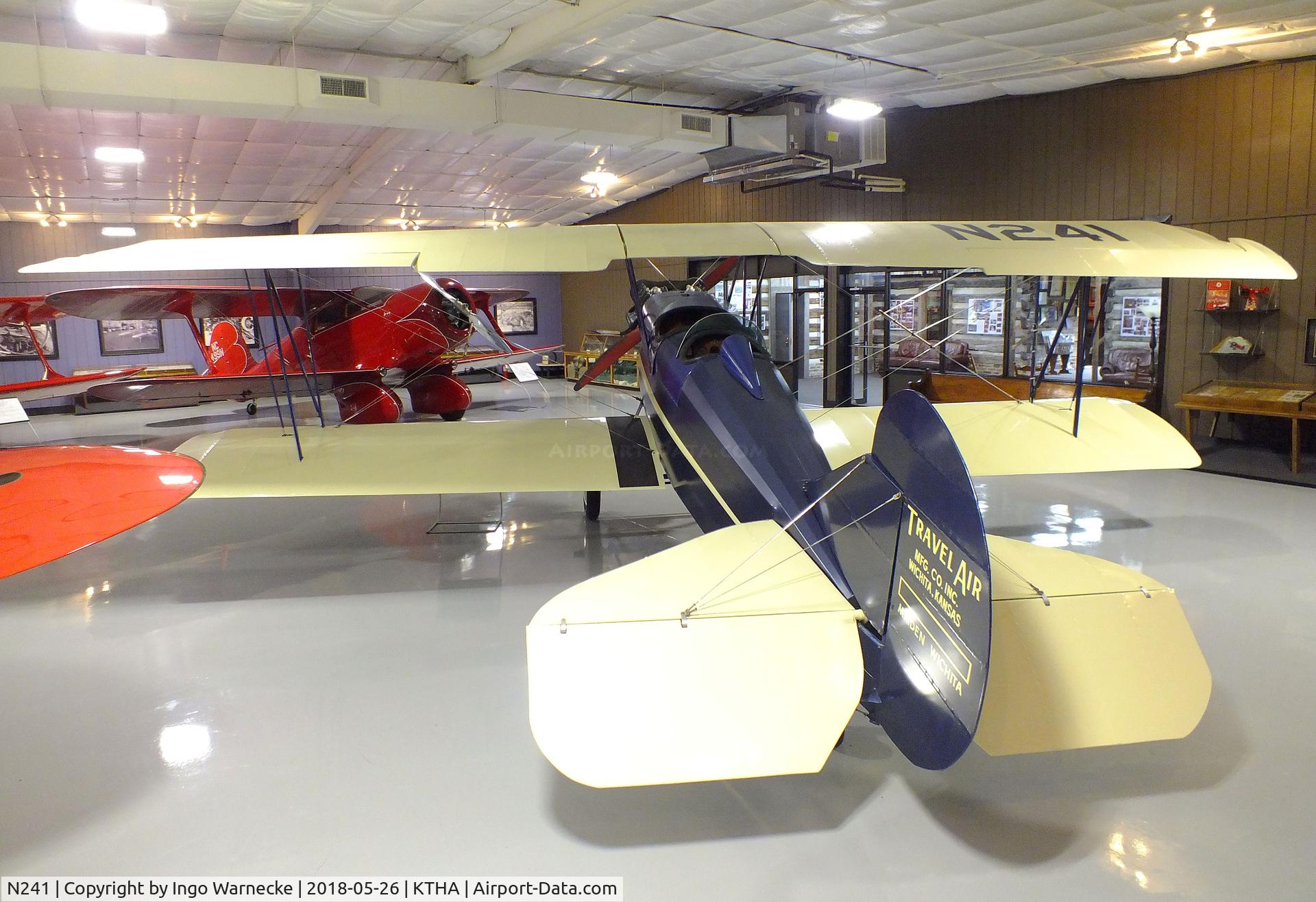 N241, 1924 Curtiss-Wright Travel Air 4000 C/N 001, Travel Air 1000 at the Beechcraft Heritage Museum, Tullahoma TN