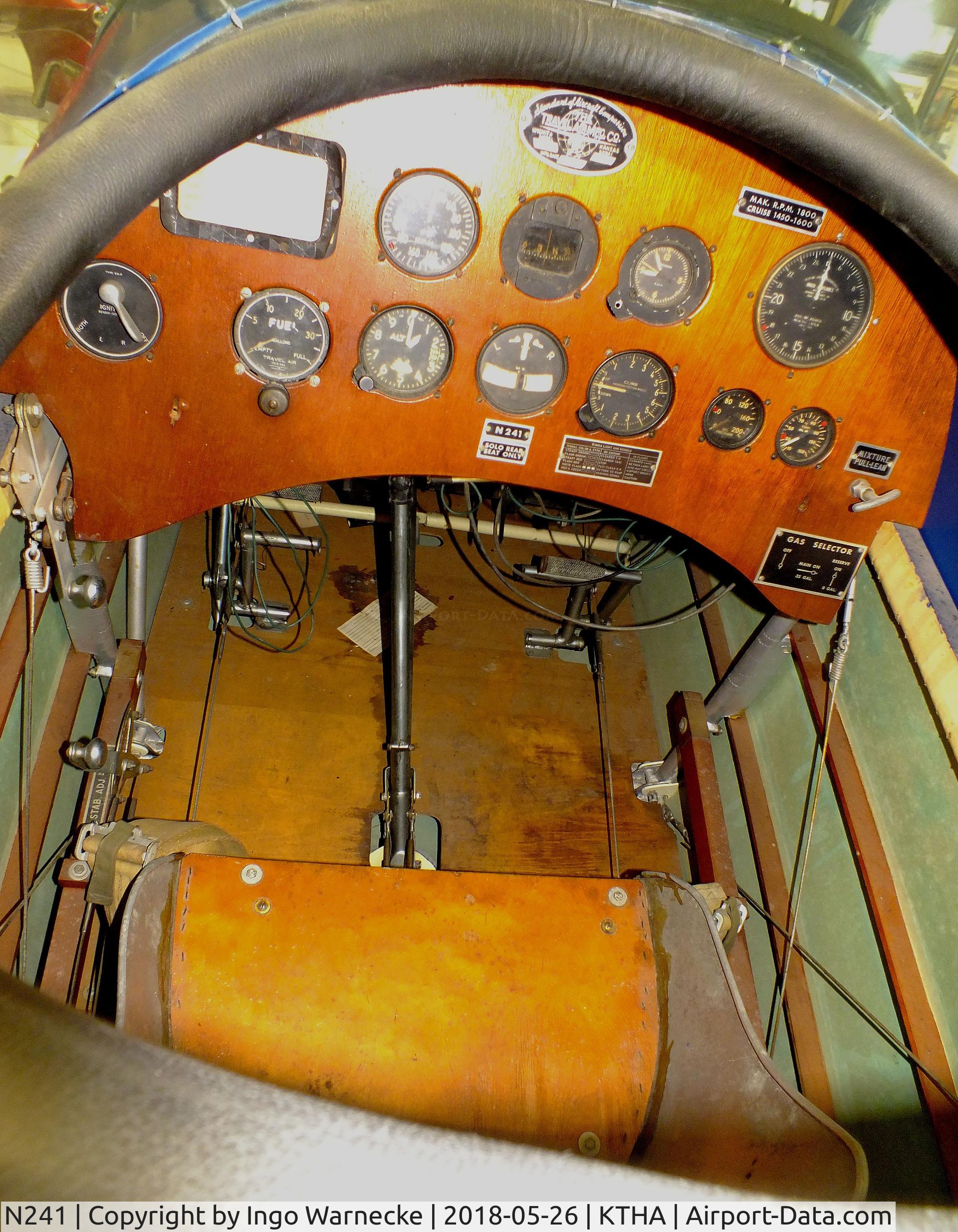 N241, 1924 Curtiss-Wright Travel Air 4000 C/N 001, Travel Air 1000 at the Beechcraft Heritage Museum, Tullahoma TN  #c