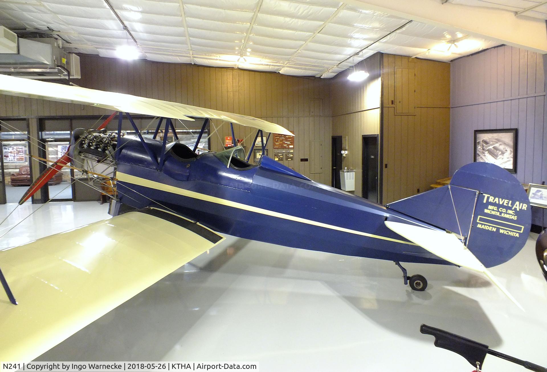 N241, 1924 Curtiss-Wright Travel Air 4000 C/N 001, Travel Air 1000 at the Beechcraft Heritage Museum, Tullahoma TN