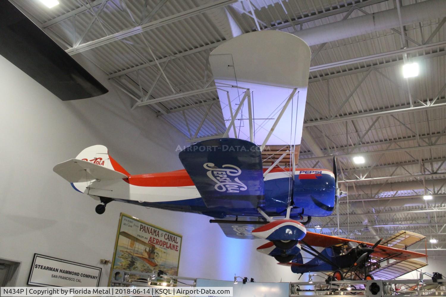 N434P, 1928 Travel Air D-4-D C/N 515, Hiller Museum