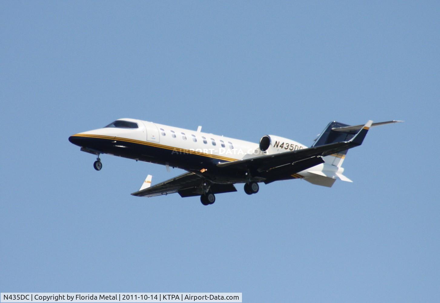N435DC, Learjet 45 C/N 45-249, TPA 2011
