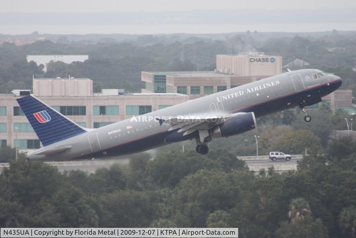 N435UA, 1996 Airbus A320-232 C/N 613, TPA 2009