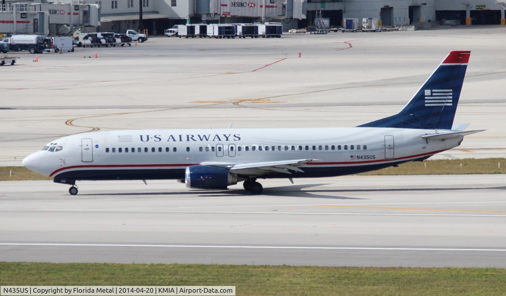 N435US, 1990 Boeing 737-4B7 C/N 24557, MIA 2014