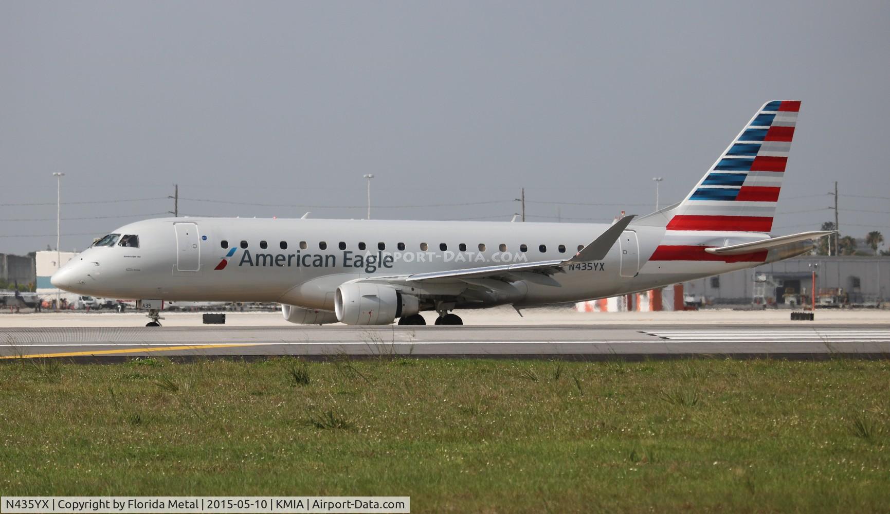 N435YX, 2014 Embraer 175LR (ERJ-170-200LR) C/N 17000423, MIA 2015