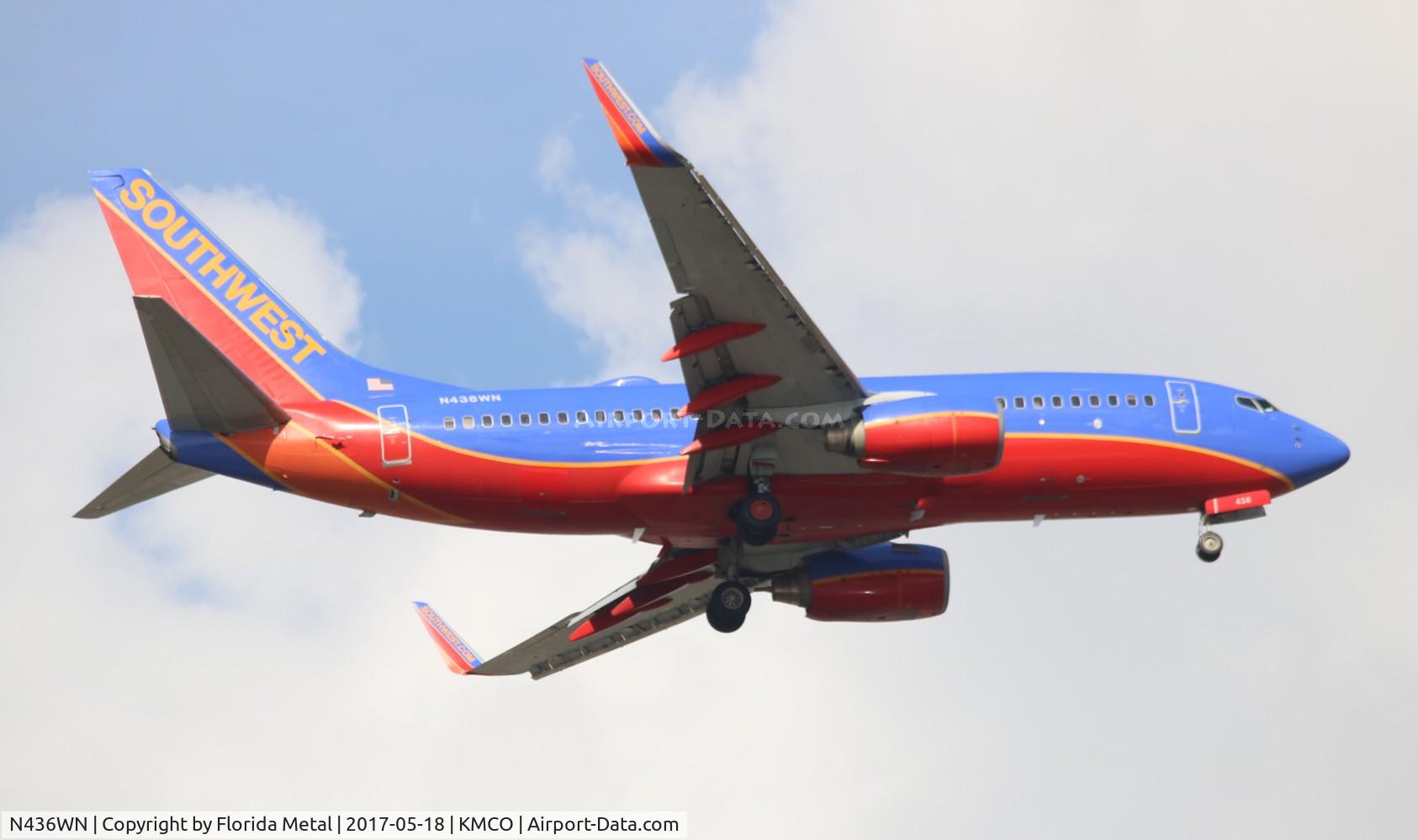 N436WN, 2003 Boeing 737-7H4 C/N 32456, MCO 2017