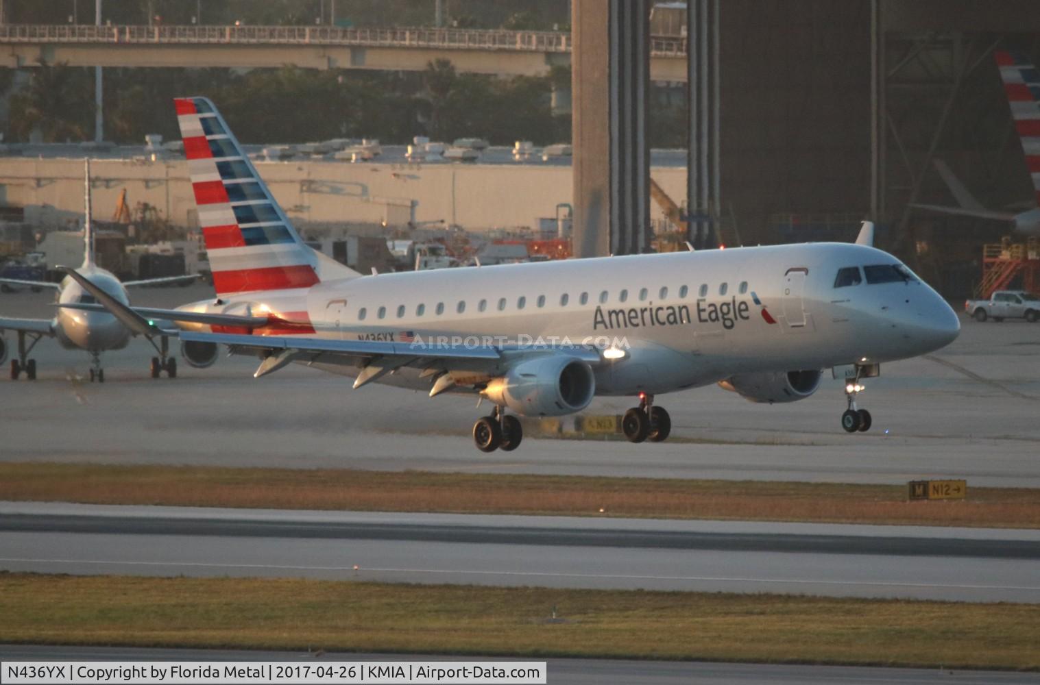 N436YX, 2014 Embraer 175LR (ERJ-170-200LR) C/N 17000424, MIA 2017