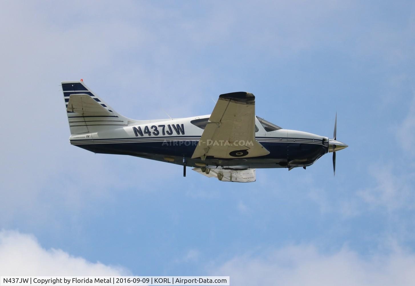 N437JW, 1976 Rockwell International 114 Commander C/N 14075, ORL 2016