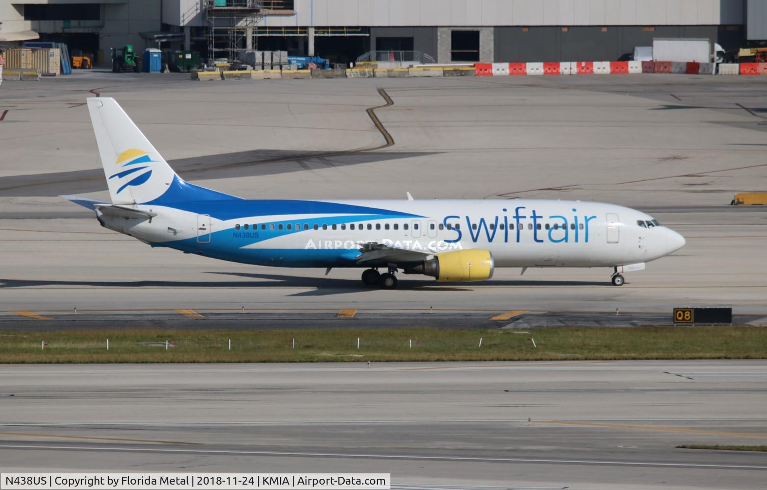 N438US, 1990 Boeing 737-4B7 C/N 24560, MIA 2018