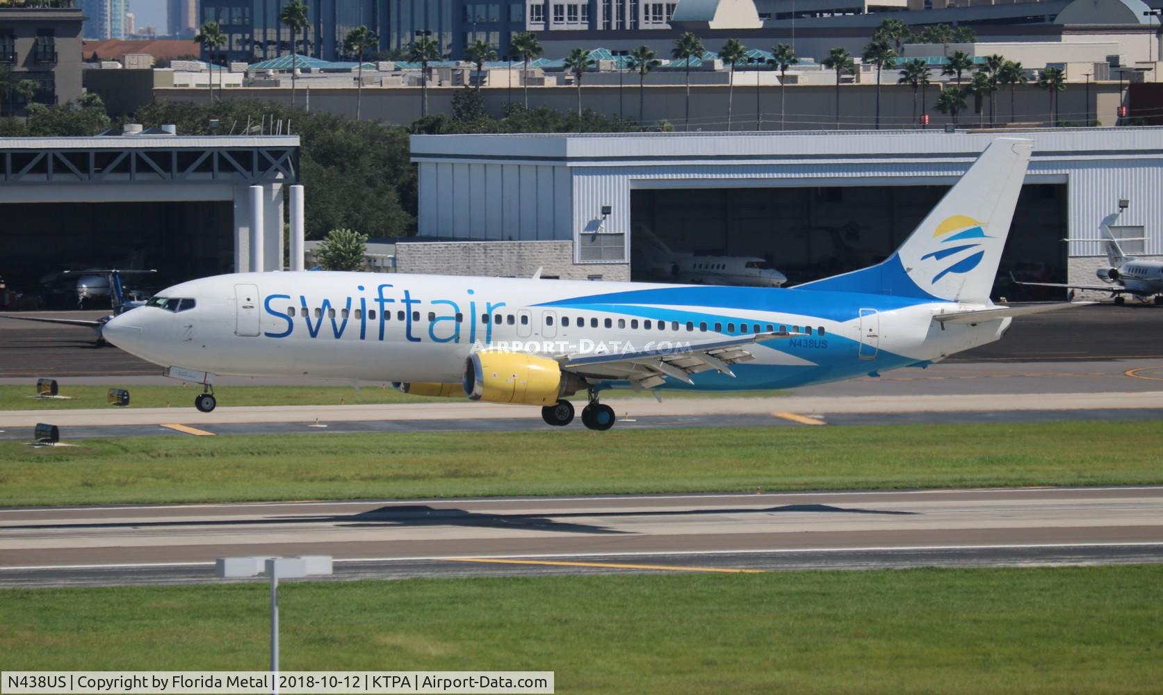 N438US, 1990 Boeing 737-4B7 C/N 24560, TPA 2018