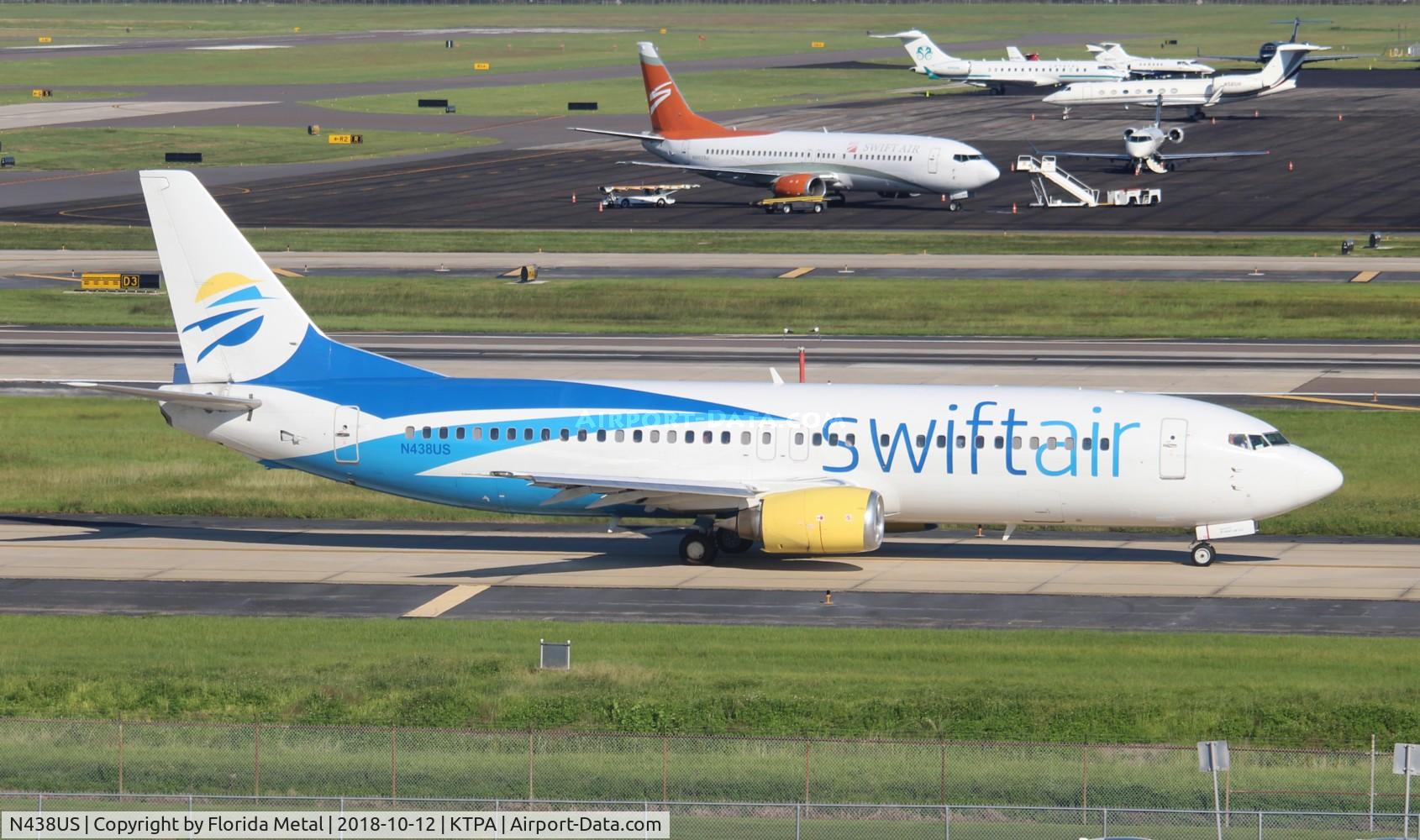 N438US, 1990 Boeing 737-4B7 C/N 24560, TPA 2018