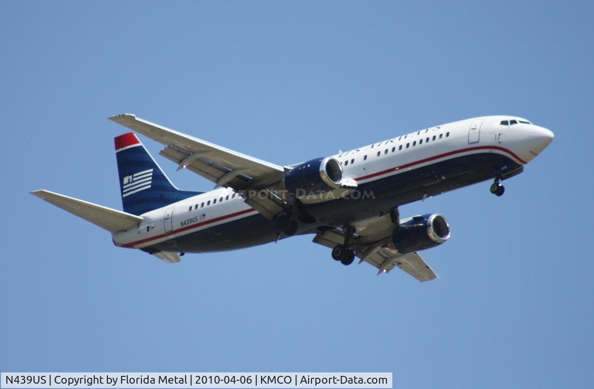 N439US, 1990 Boeing 737-4B7 C/N 24781, MCO 2010