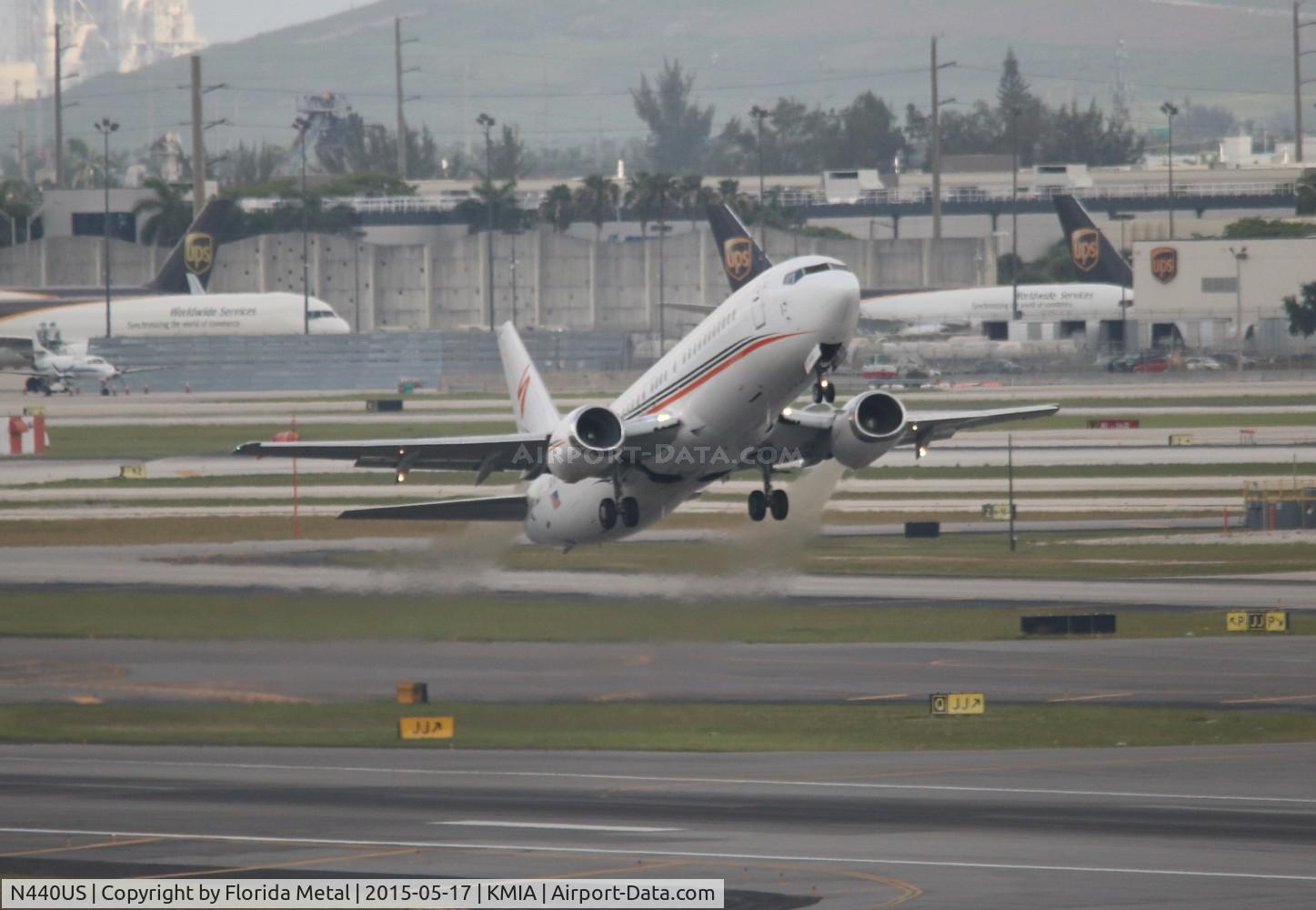 N440US, 1990 Boeing 737-4B7 C/N 24811, MIA 2015