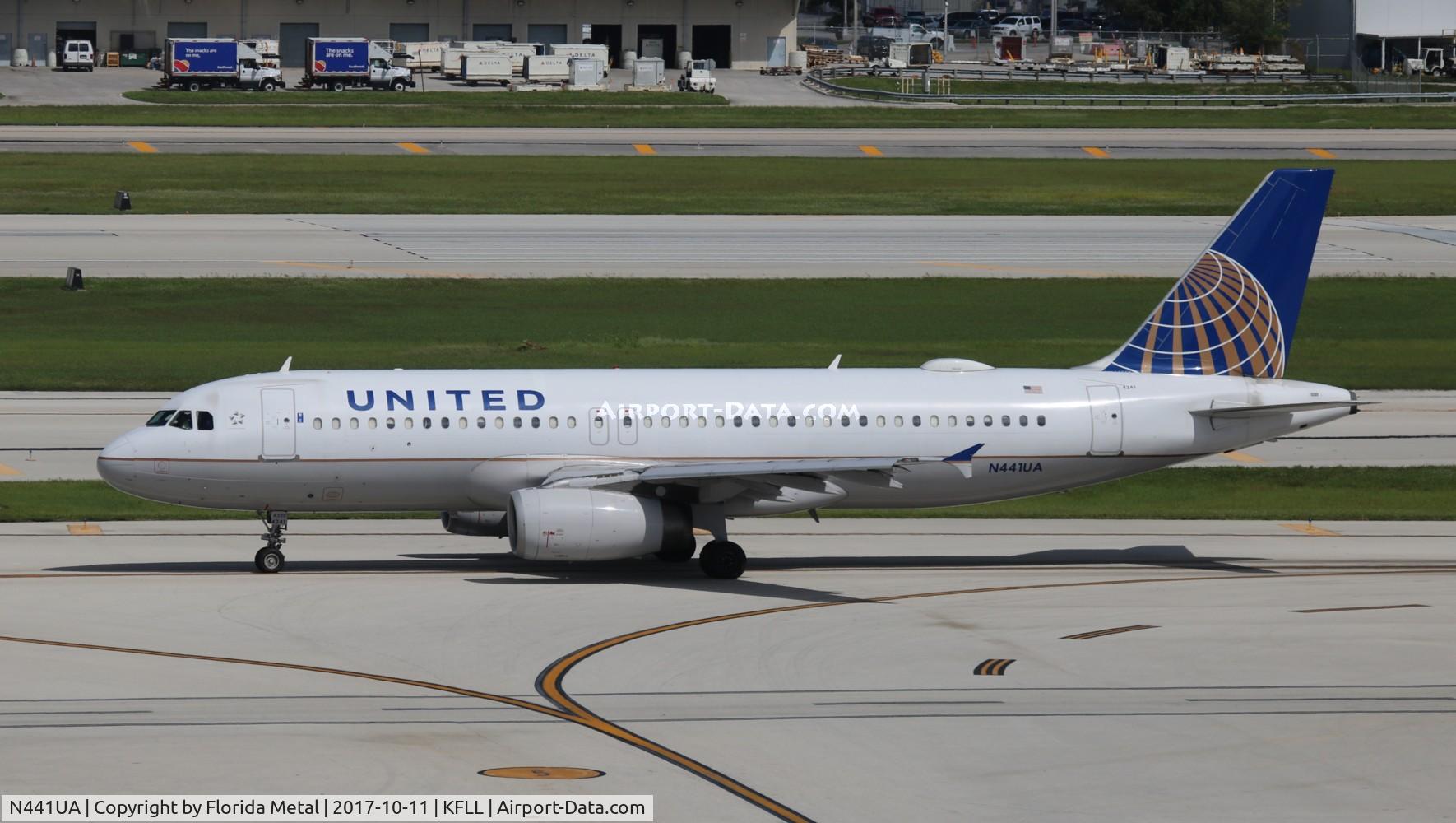 N441UA, 1997 Airbus A320-232 C/N 751, FLL 2017