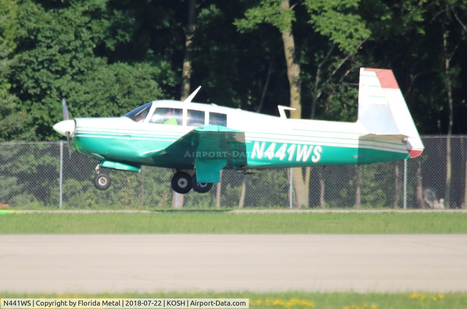 N441WS, 1966 Mooney M20F Executive C/N 670049, OSH 2018