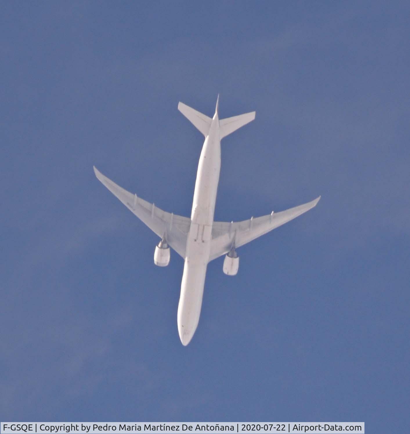 F-GSQE, 2004 Boeing 777-328/ER C/N 32851, Ventas de Armentia - Condado de Treviño - España