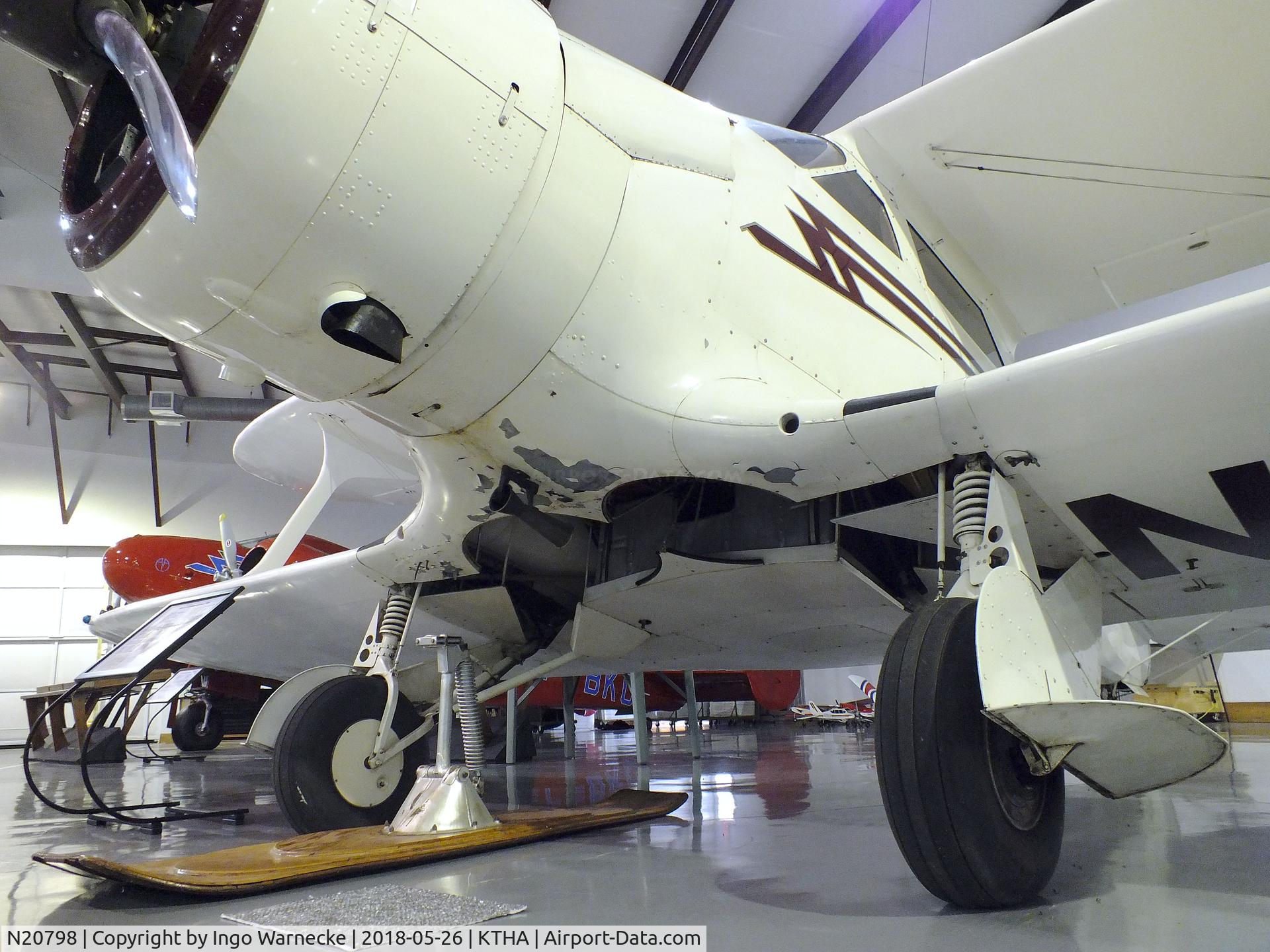 N20798, 1939 Beech F17D Staggerwing C/N 333, Beechcraft F17D Staggerwing at the Beechcraft Heritage Museum, Tullahoma TN