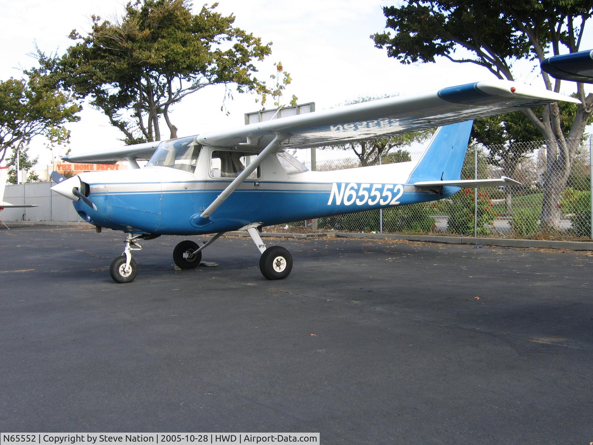 N65552, 1978 Cessna 152 C/N 15281614, Flying Vikings' 1978 Cessna 152 at Hayward, CA