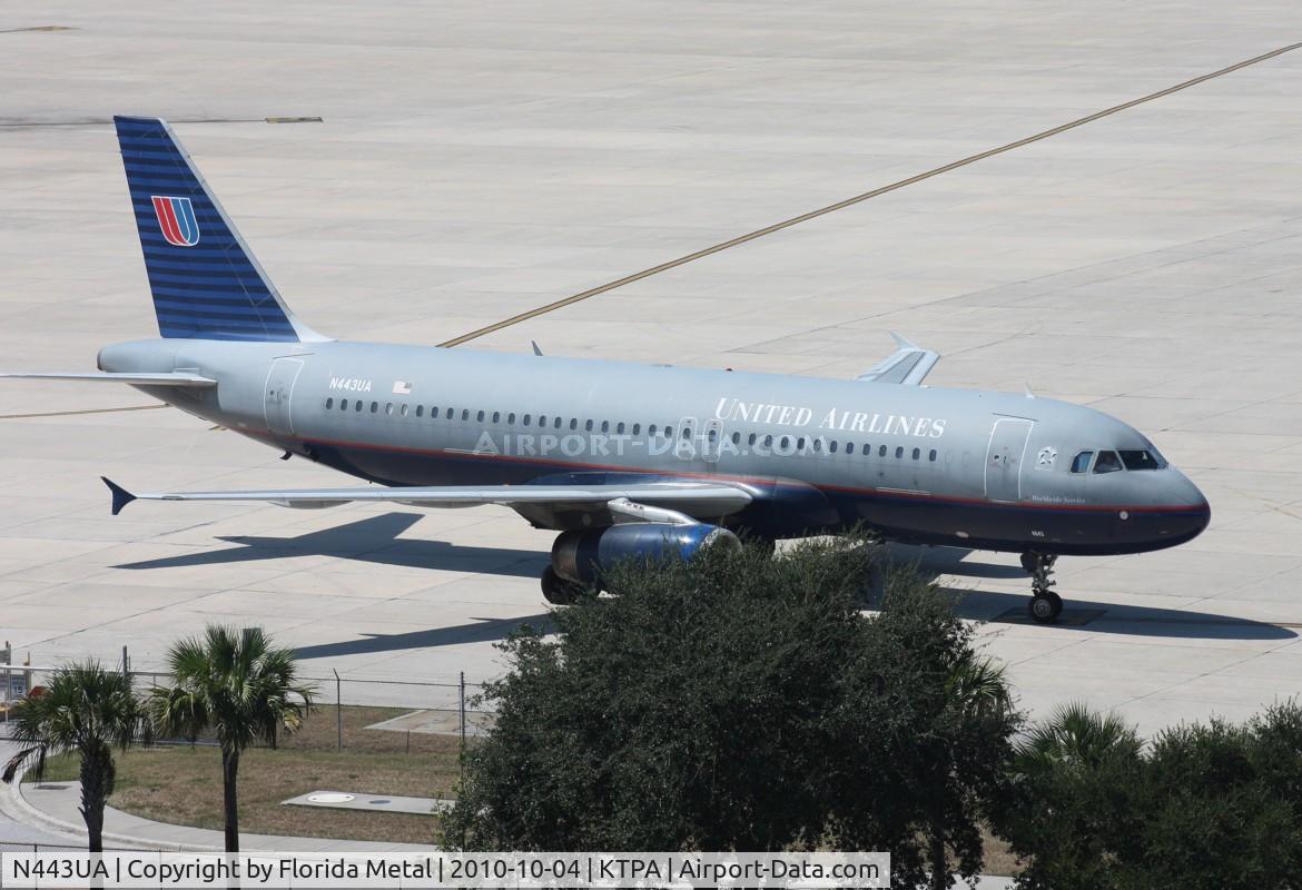 N443UA, 1998 Airbus A320-232 C/N 820, TPA 2010