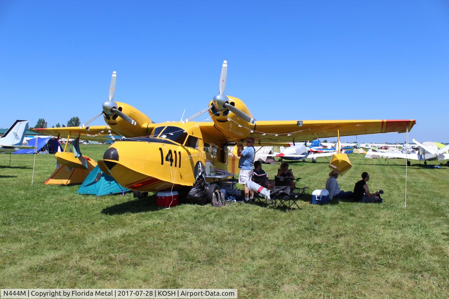 N444M, Grumman G-44A Widgeon C/N 1411, OSH 2017