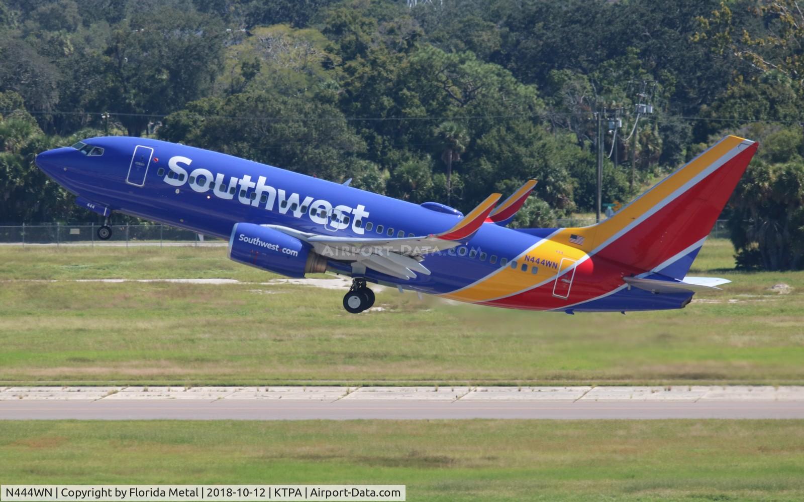 N444WN, 2003 Boeing 737-7H4 C/N 29839, TPA 2018