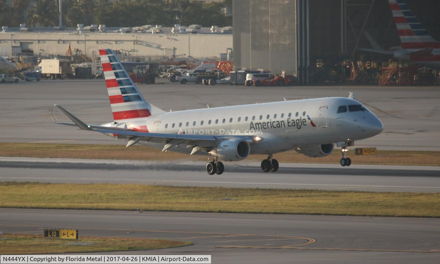 N444YX, 2015 Embraer 175LR (ERJ-170-200LR) C/N 17000453, MIA 2017