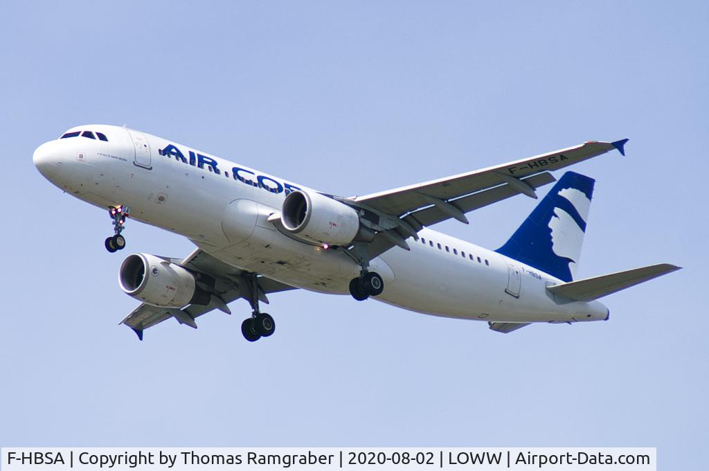 F-HBSA, 2009 Airbus A320-216 C/N 3882, Air Corsica Airbus A320