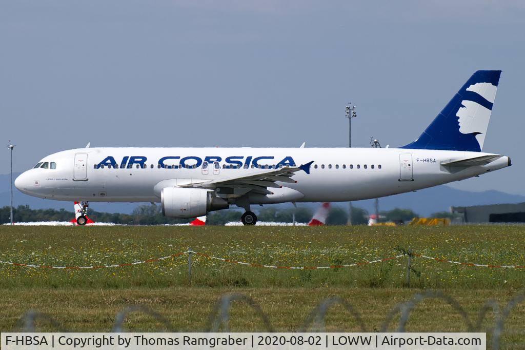 F-HBSA, 2009 Airbus A320-216 C/N 3882, Air Corsica Airbus A320