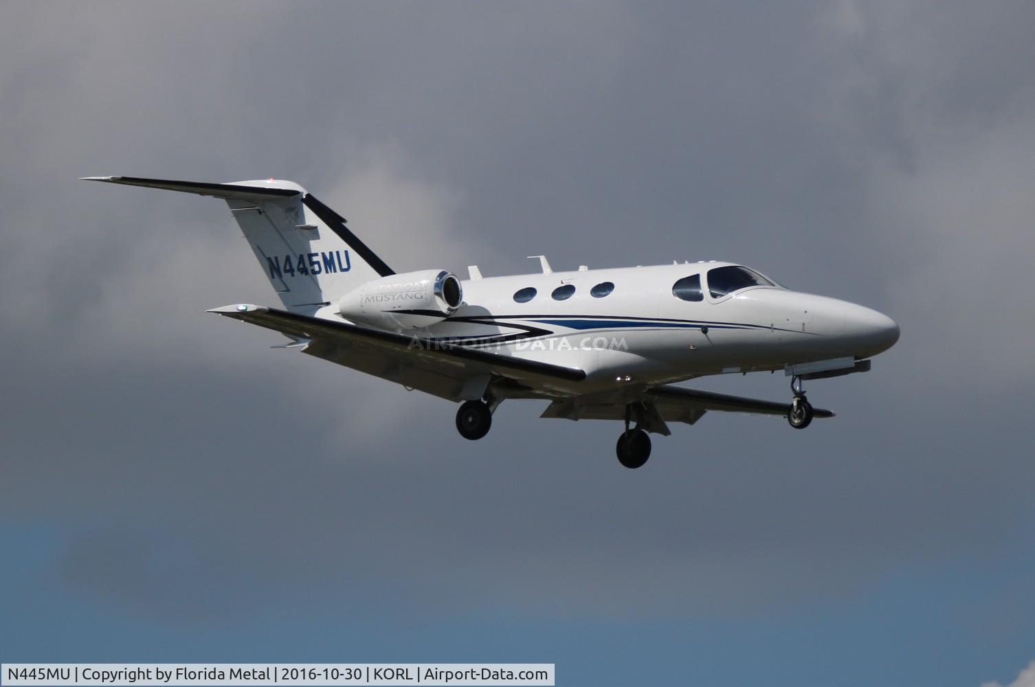 N445MU, 2013 Cessna 510 Citation Mustang Citation Mustang C/N 510-0445, NBAA 2016