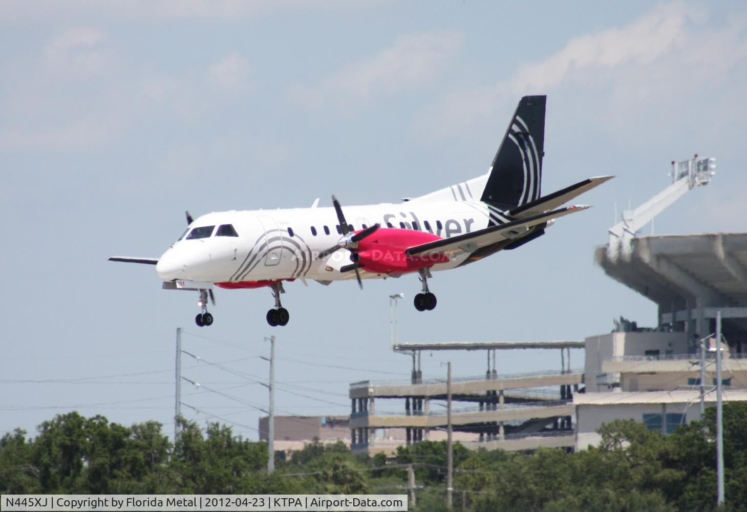 N445XJ, 1998 Saab 340B C/N 340B-445, TPA 2012