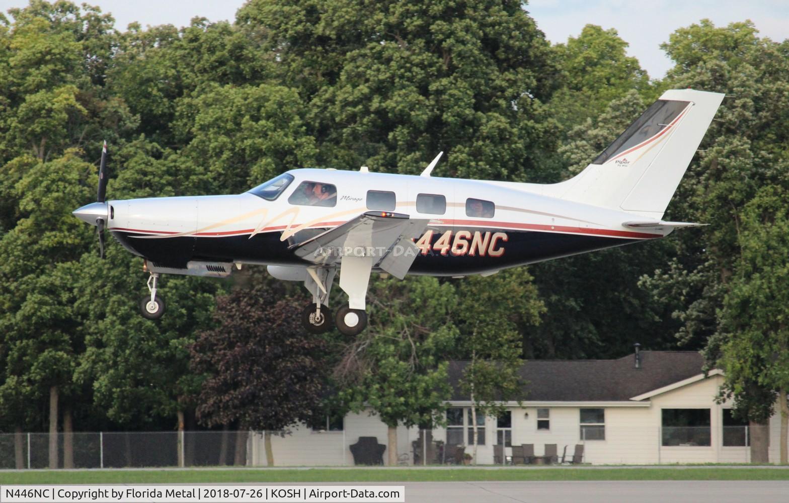 N446NC, 2010 Piper PA-46-350P Malibu Mirage C/N 4626469, OSH 2018