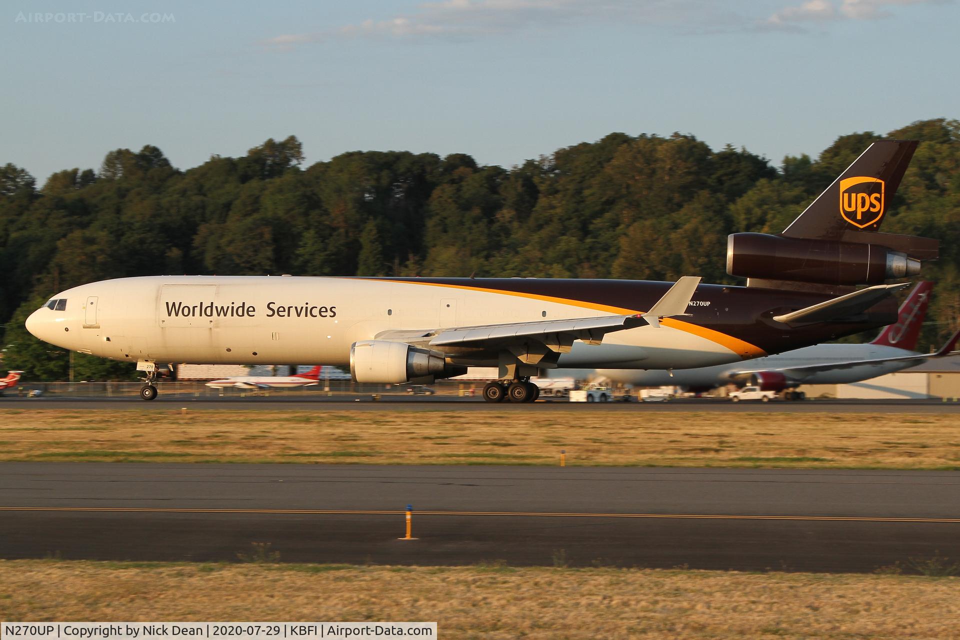 N270UP, 1994 McDonnell Douglas MD-11F C/N 48576, KBFI.