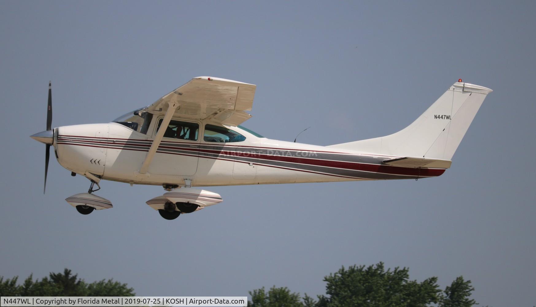 N447WL, 1967 Cessna 182L Skylane C/N 18258588, OSH 2019