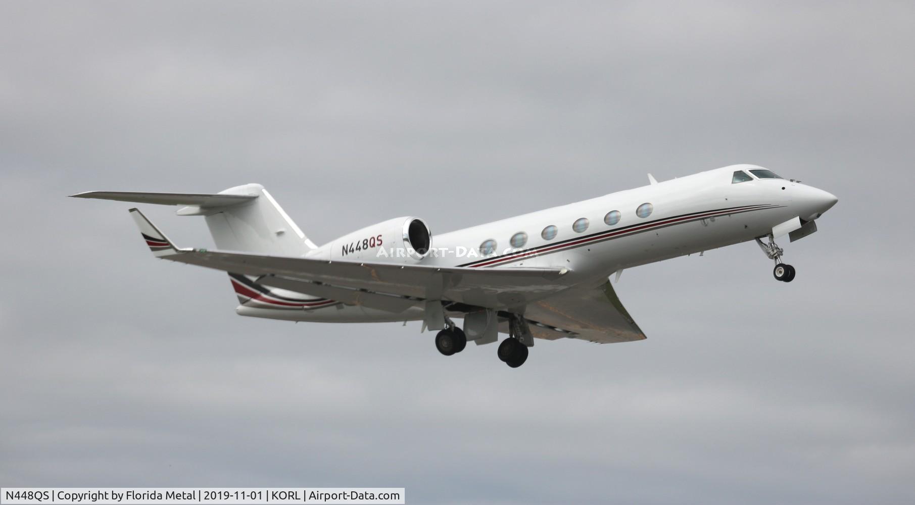 N448QS, 2007 Gulfstream Aerospace GIV-X (G450) C/N 4100, ORL 2019