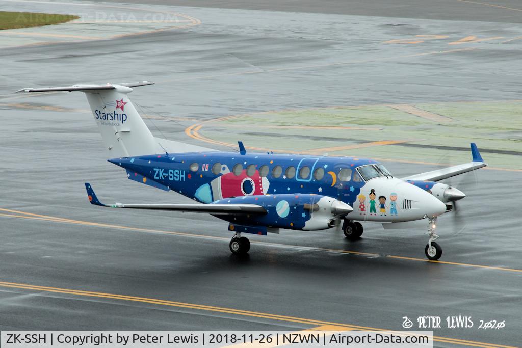 ZK-SSH, 2007 Beechcraft King Air 300 C/N FL-525, Skyline Aviation Ltd., Napier