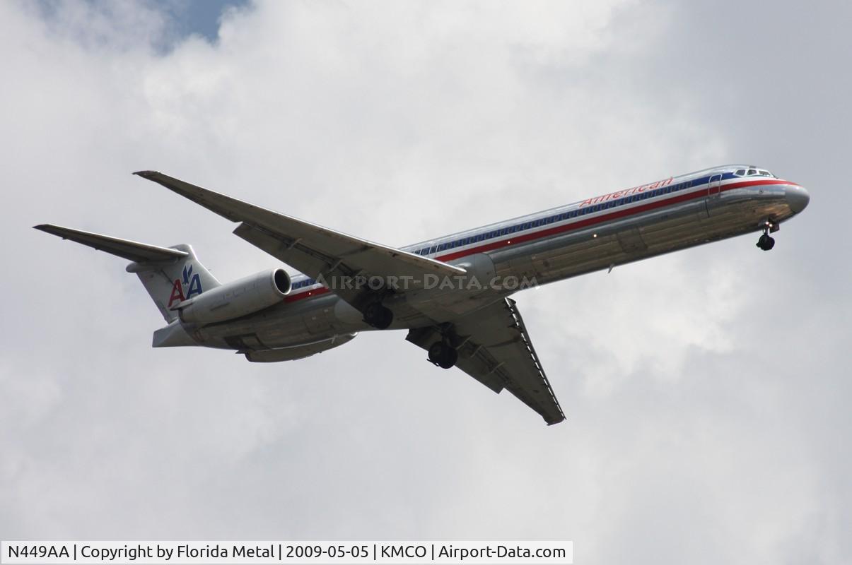 N449AA, 1987 McDonnell Douglas MD-82 (DC-9-82) C/N 49475, MCO 2009