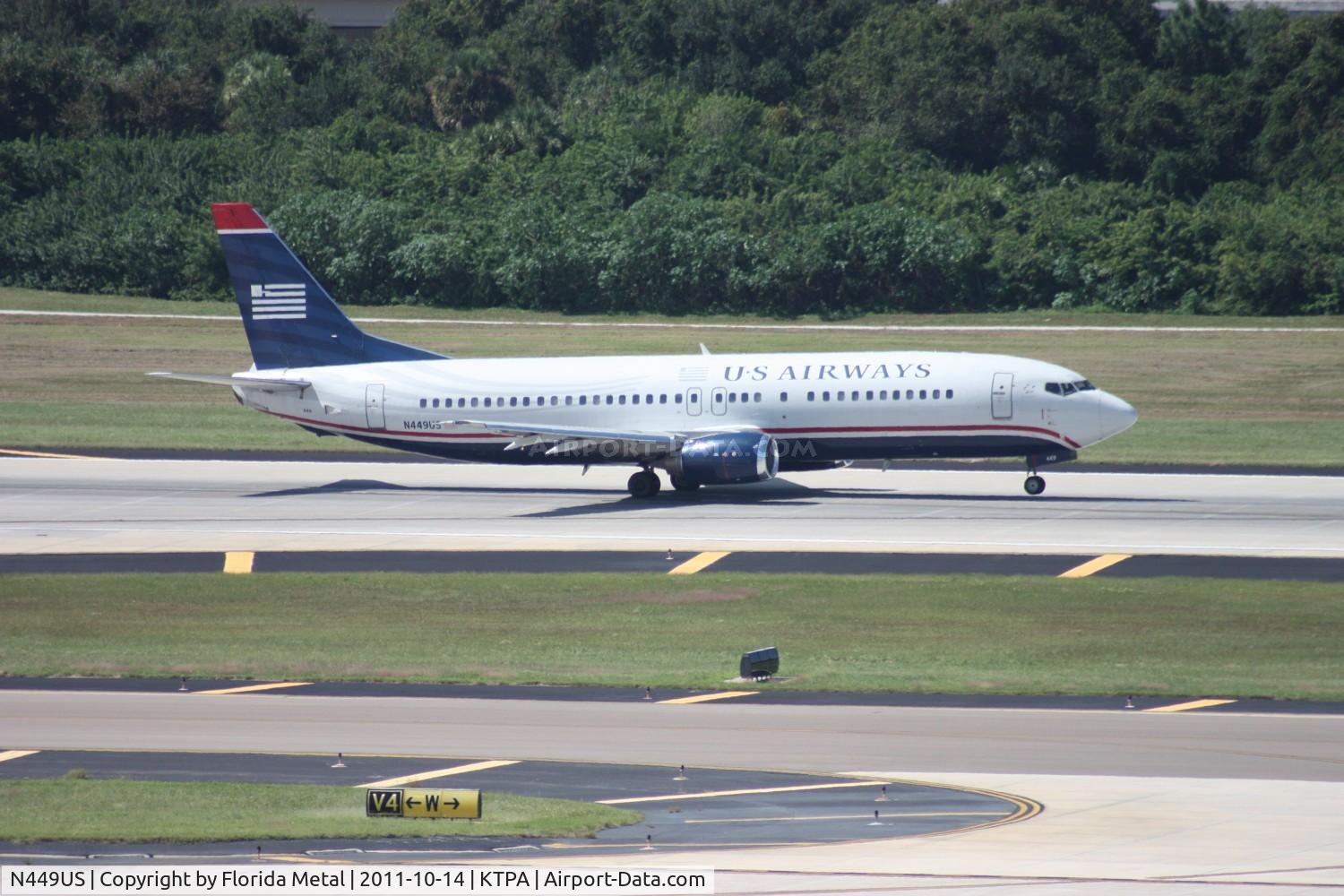N449US, 1990 Boeing 737-4B7 C/N 24893, TPA 2011