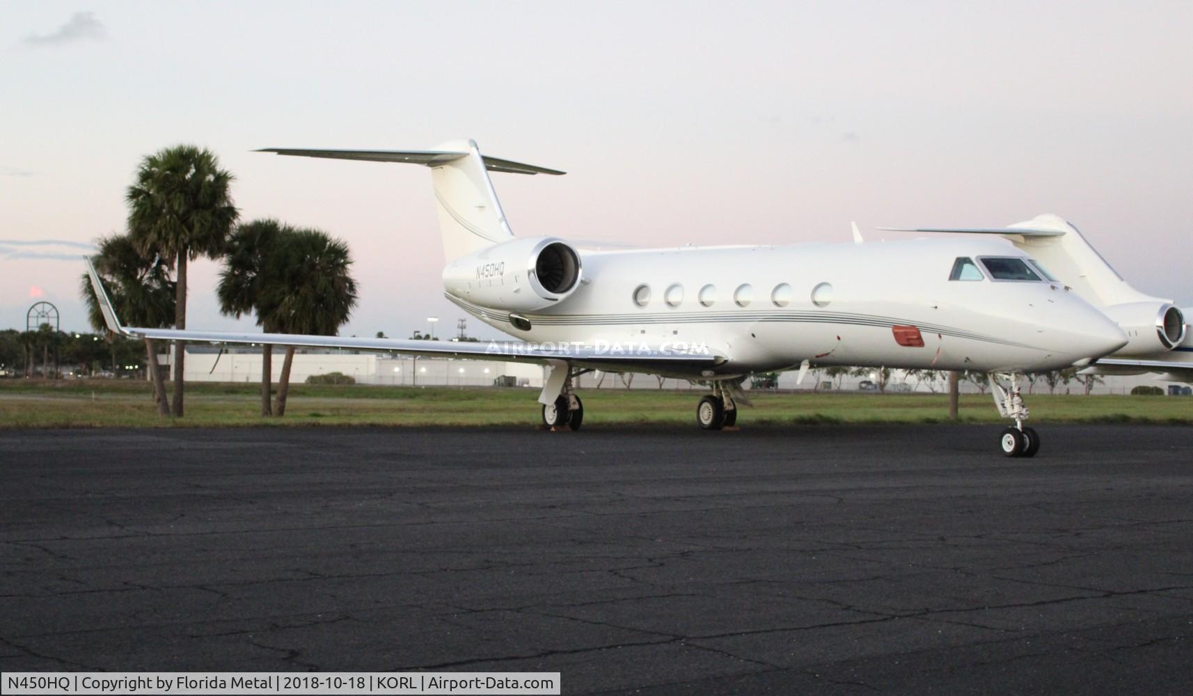 N450HQ, 2012 Gulfstream Aerospace GIV-X (G450) C/N 4247, NBAA 2018