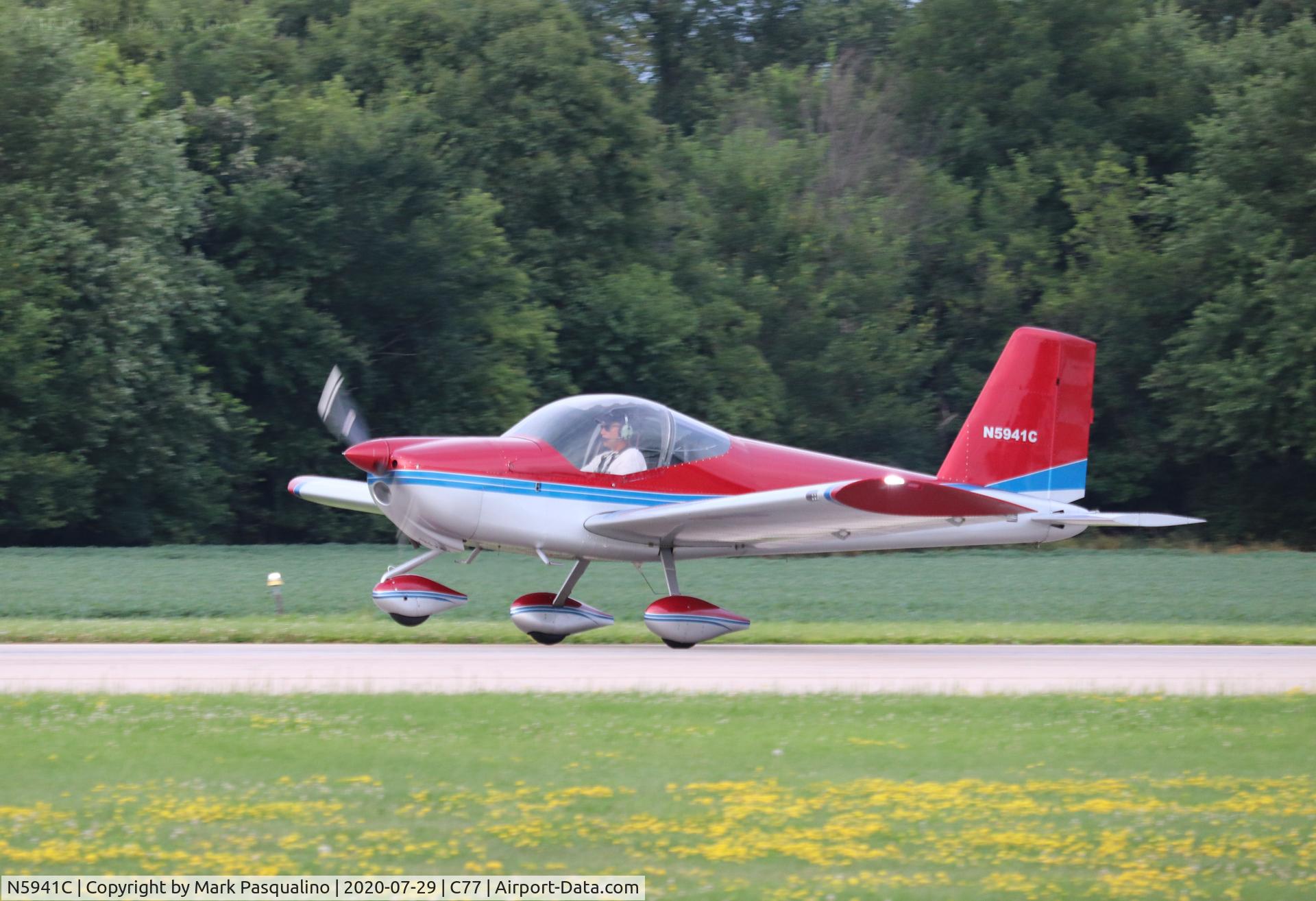 N5941C, 2011 Vans RV-12 C/N 120101, Vans RV-12
