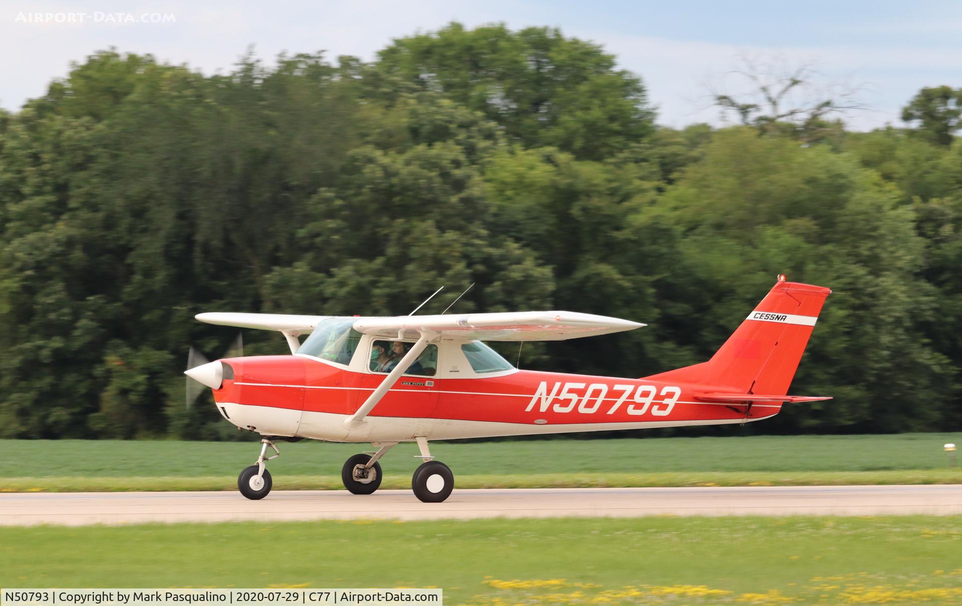 N50793, 1968 Cessna 150J C/N 15069558, Cessna 150J