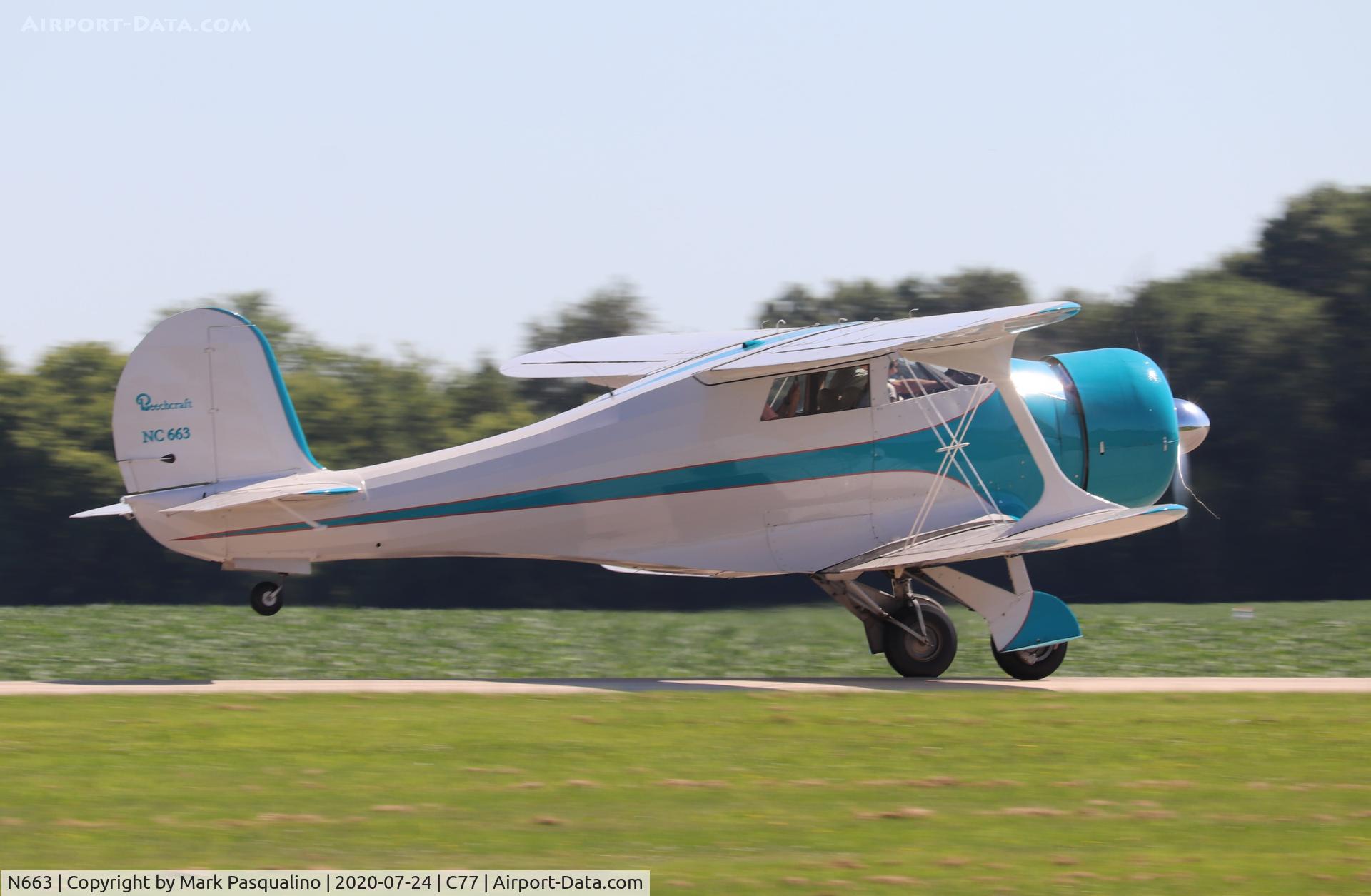 N663, 1943 Beech D17S Staggerwing C/N 4903, Beech D17S