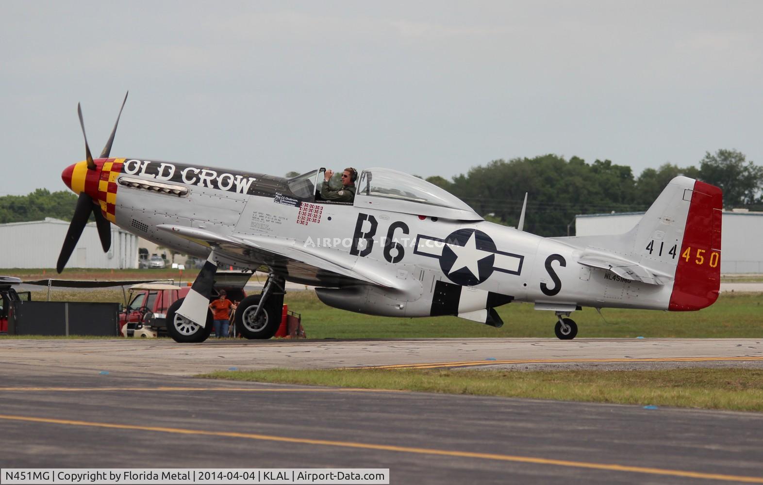 N451MG, 1944 North American P-51D Mustang C/N 44-74774, SNF 2014
