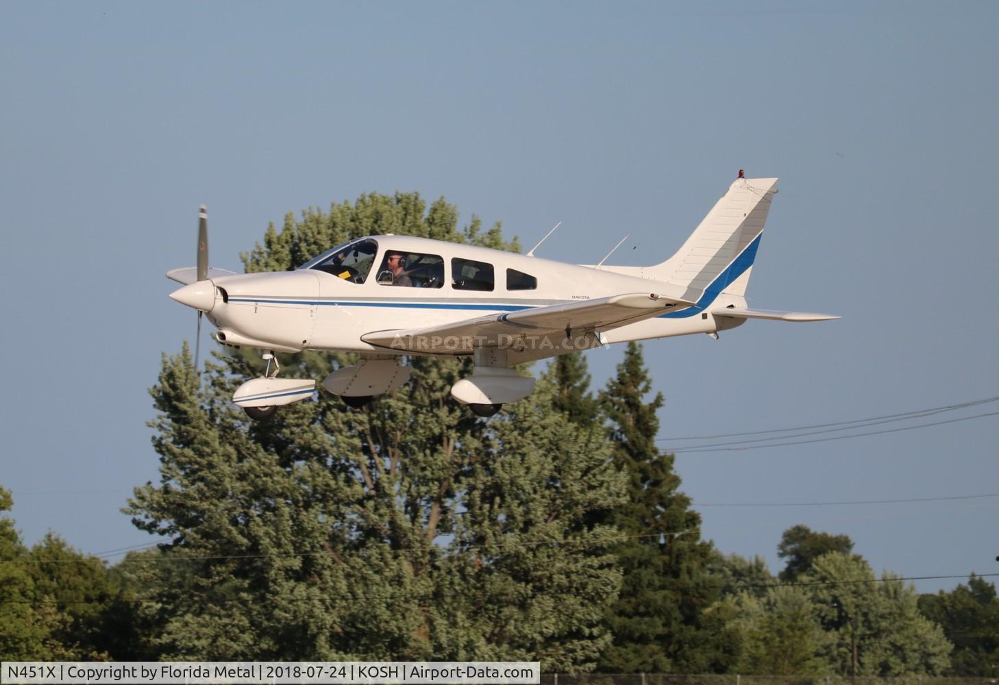 N451X, 1979 Piper PA-28-236 Dakota C/N 28-7911129, OSH 2018