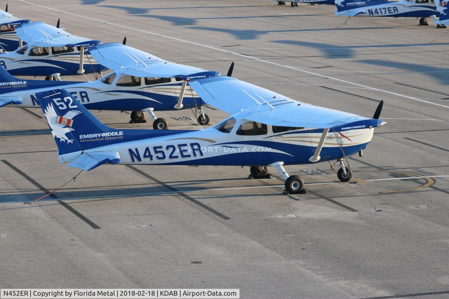 N452ER, 2015 Cessna 172S C/N 172S11586, DAB 2018