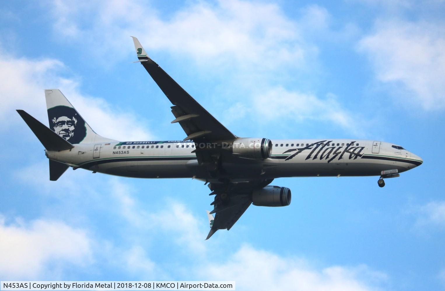 N453AS, 2014 Boeing 737-990/ER C/N 36354, MCO 2018