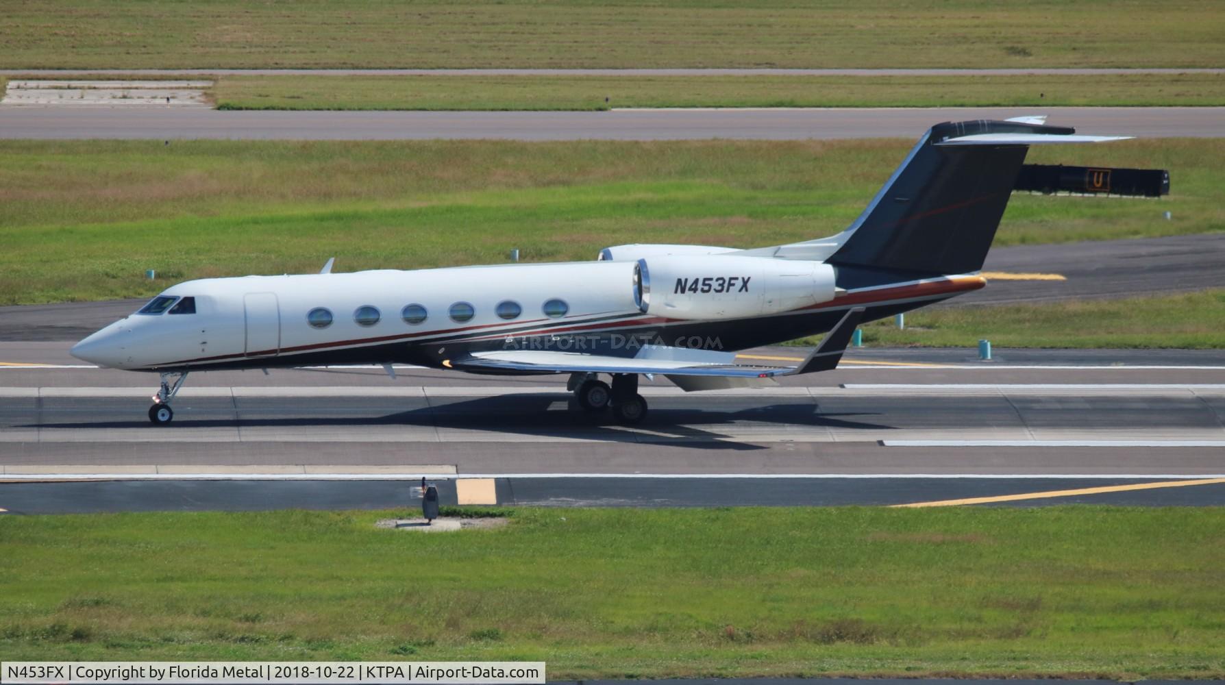 N453FX, 2015 Gulfstream Aerospace GIV-X (G450) C/N 4336, TPA 2018