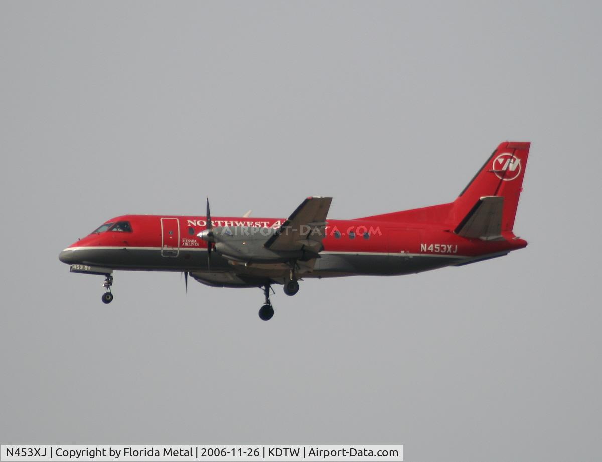 N453XJ, 1998 Saab 340B C/N 340B-453, DTW 2006