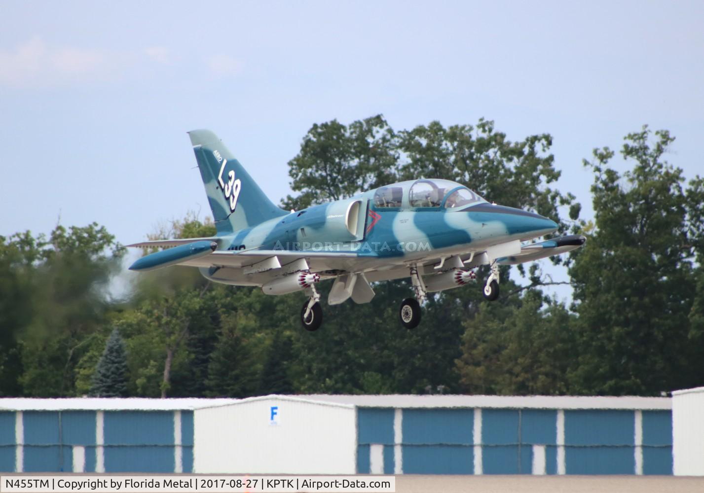 N455TM, 1978 Aero L-39 Albatros C/N PA-831116, PTK 2017