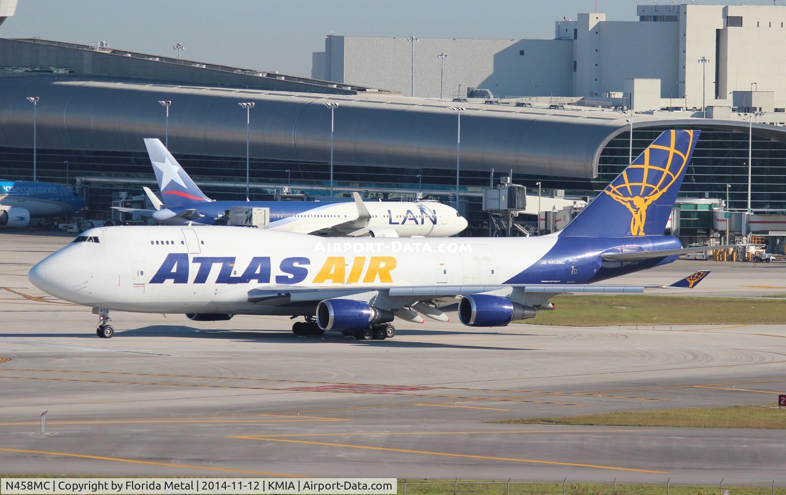 N458MC, 1994 Boeing 747-446F C/N 26356, MIA 2014
