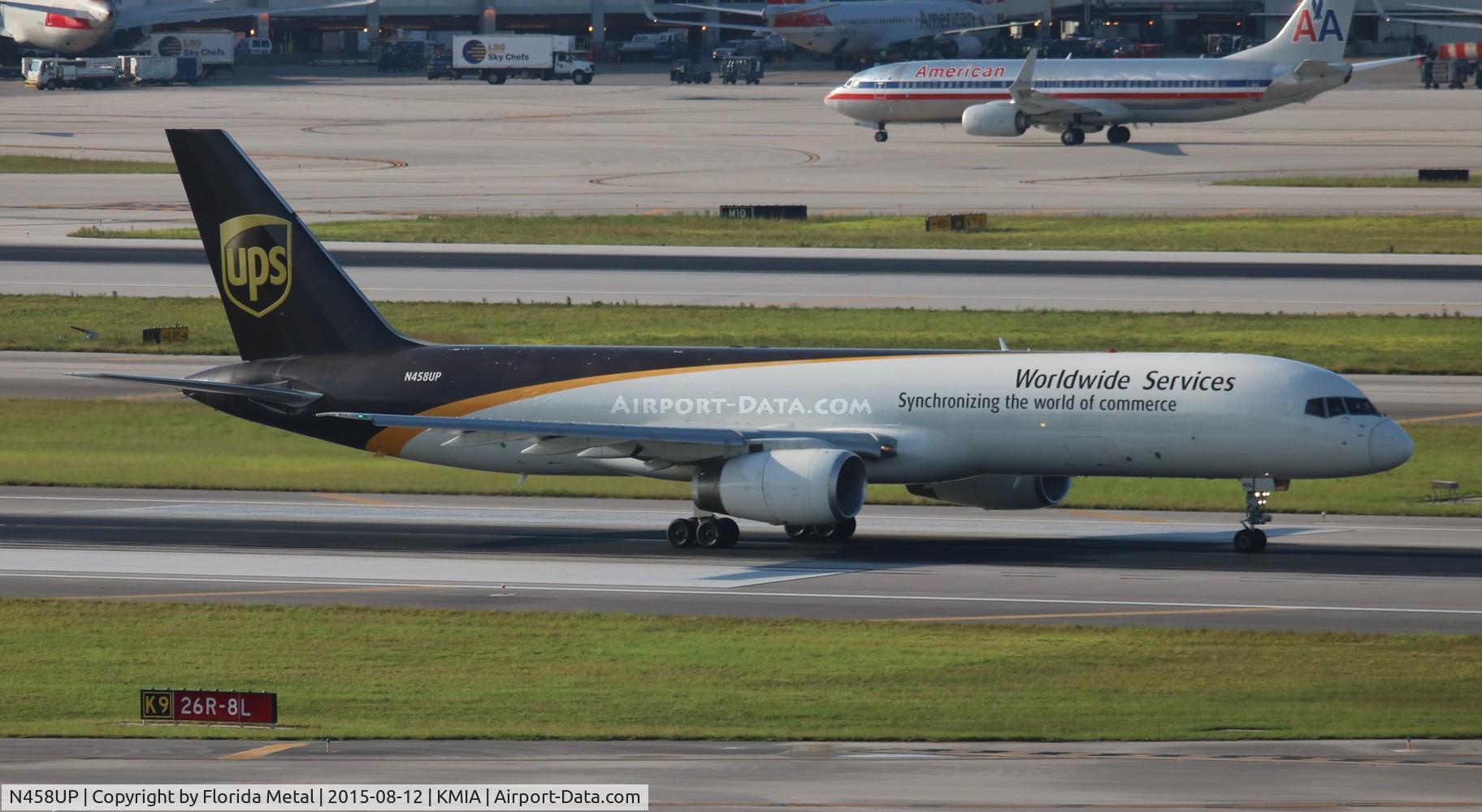 N458UP, 1996 Boeing 757-24APF C/N 25479, MIA 2015