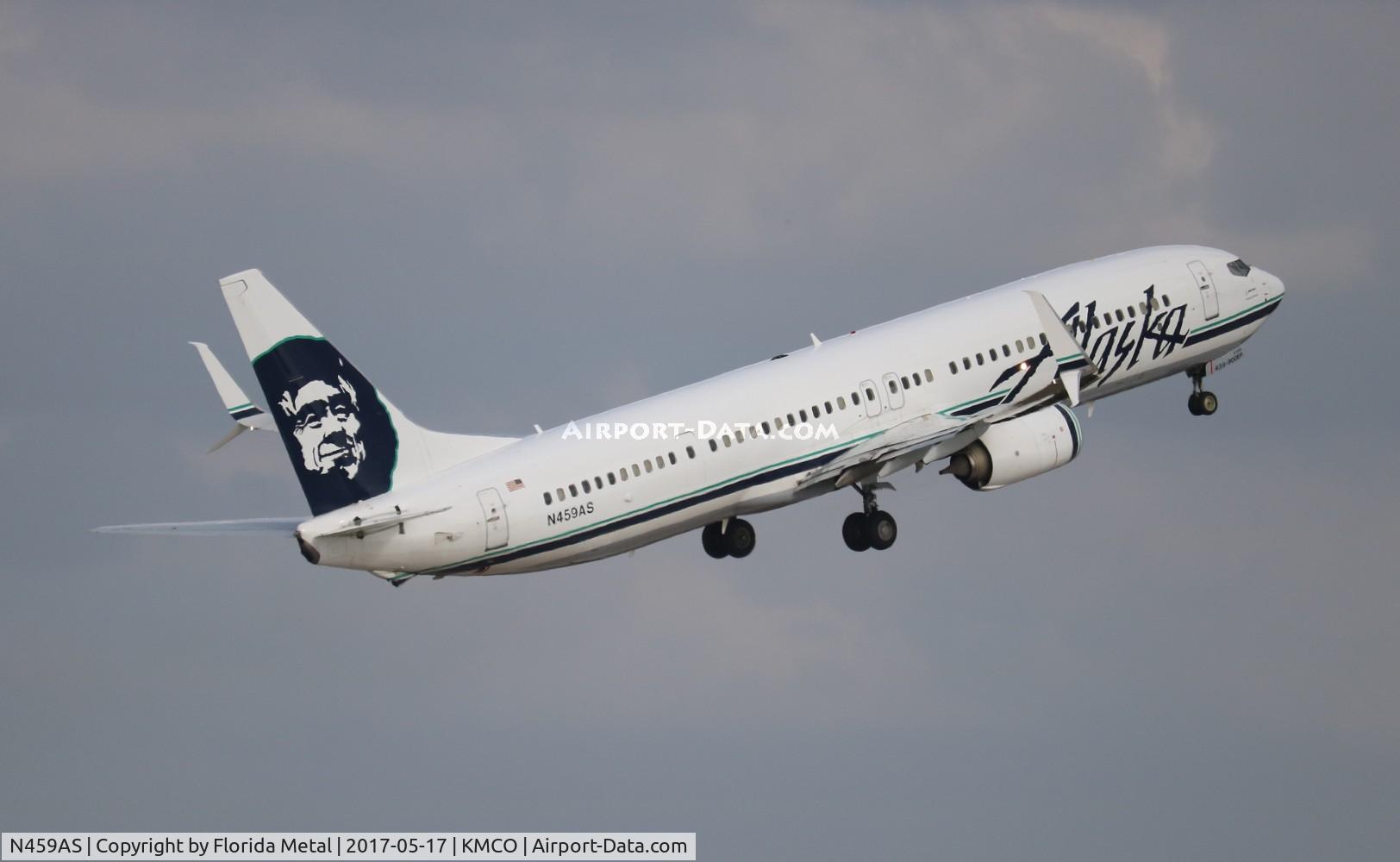 N459AS, 2014 Boeing 737-990/ER C/N 36352, MCO 2017